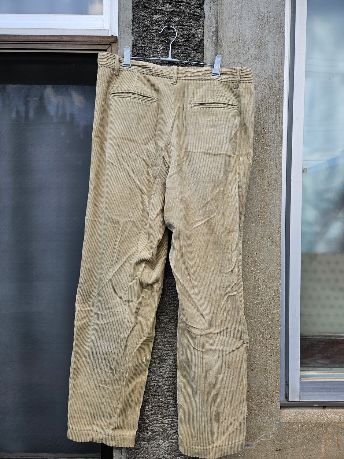 갭 코듀로이 와이드 팬츠 (밝은 베이지, 32)
 상품이미지4