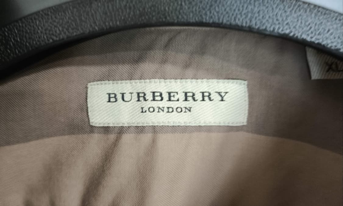 XL 버버리 노바체크 반팔 셔츠 톤브라운 상품이미지2
