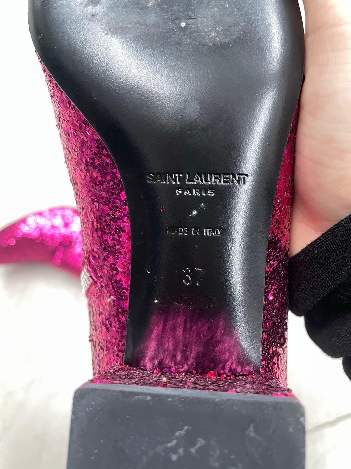 Saint Laurent FW14 “Babies” Gliter Boots 상품이미지3