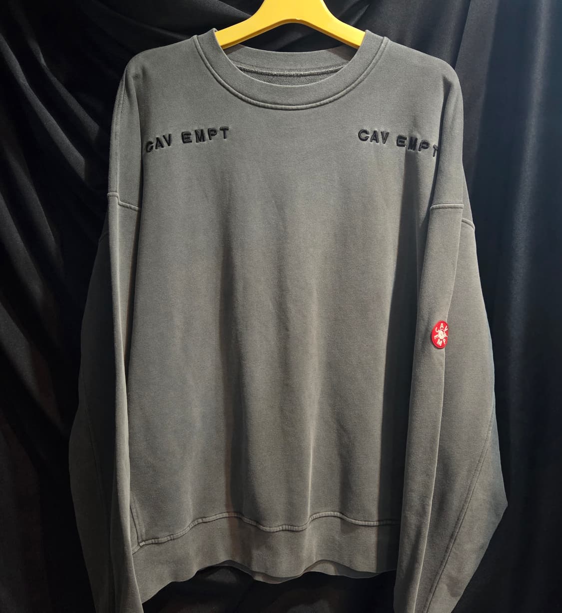 Cav Empt  카브엠트 오버다이 피그먼트 크루넥 스웻셔츠 상품이미지1