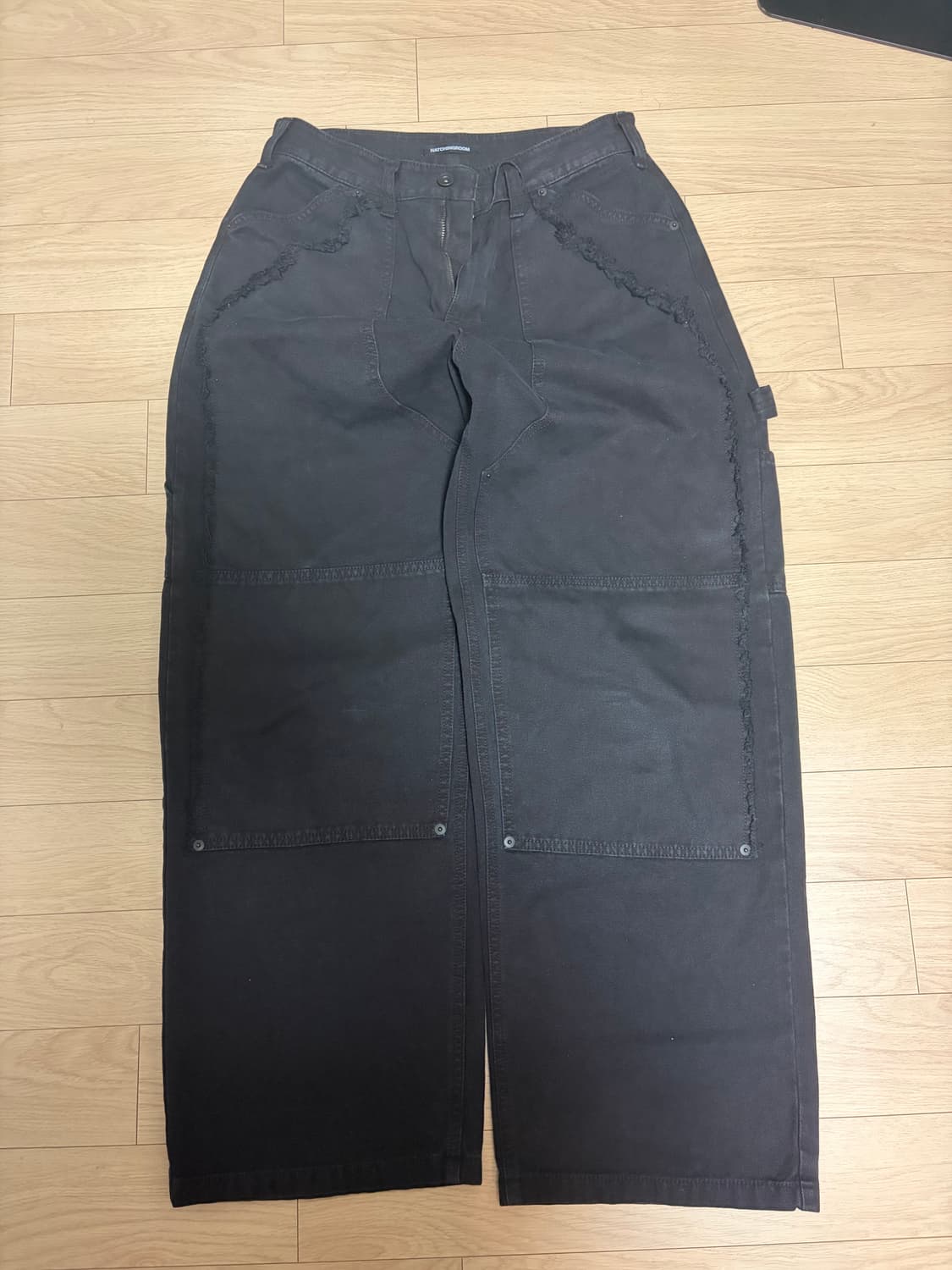 해칭룸 더블니 팬츠 s 상품이미지1