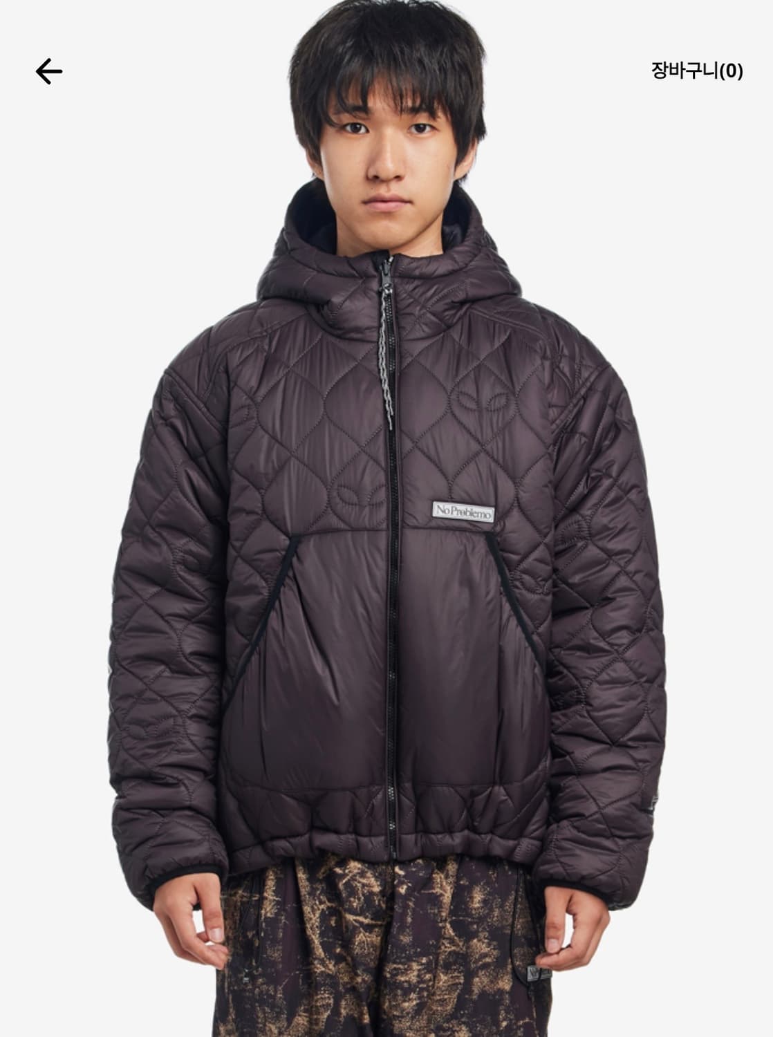 noproblemo 리버시블 패딩 M 상품이미지1