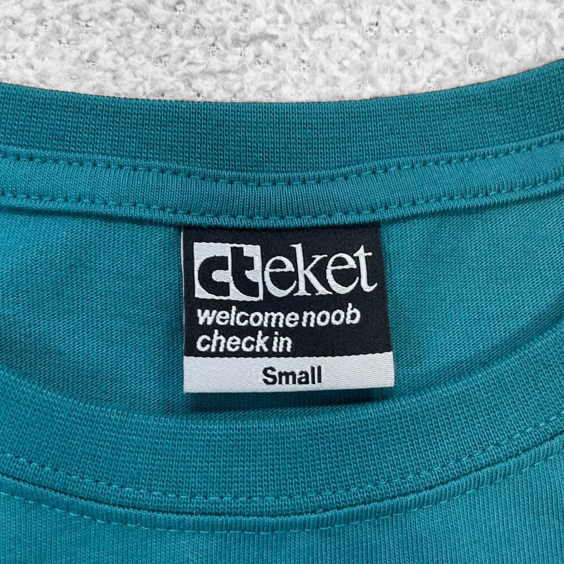 테켓 Teket Plan L/S 롱슬리브 블루 그린 상품이미지4