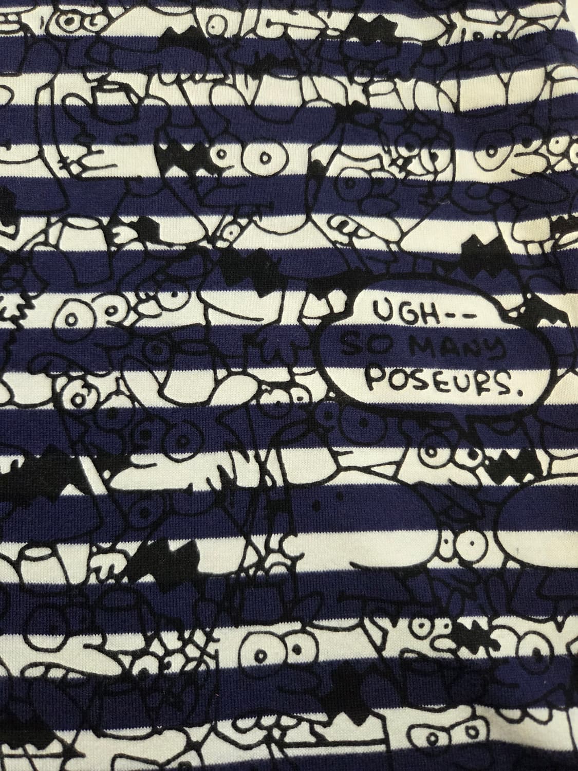 PLAY 꼼데가르송 11s/s 심슨 콜라보 롱슬리브 M 상품이미지4