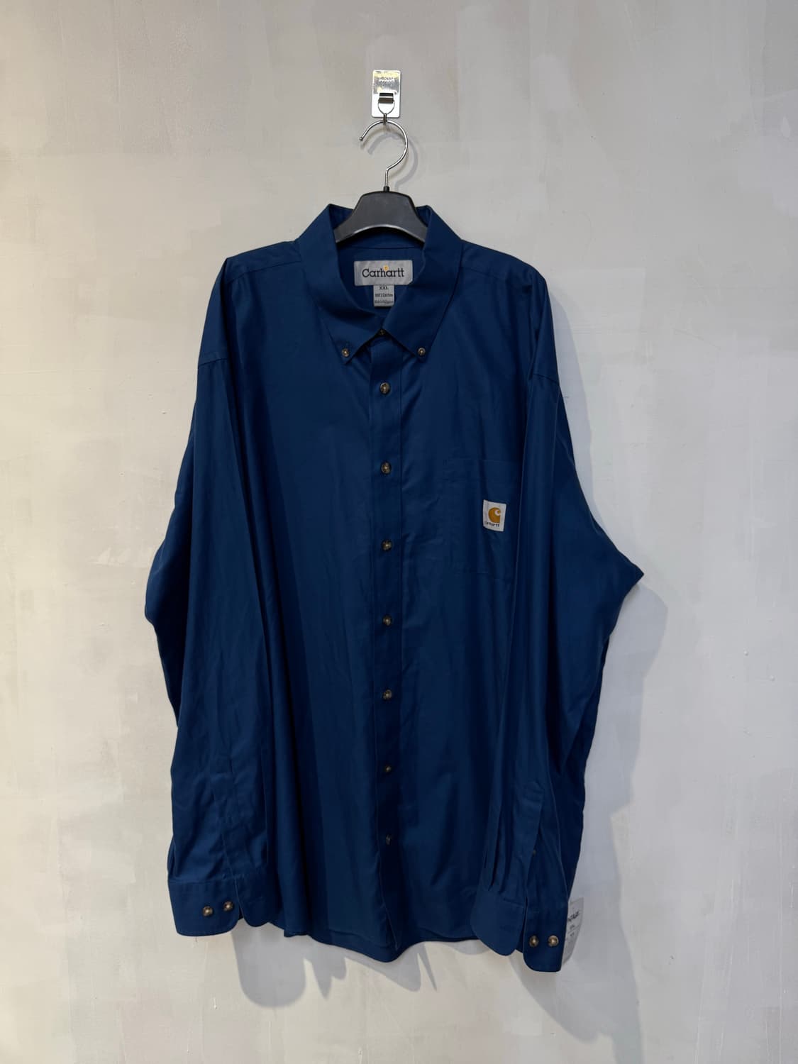 칼하트 블루 긴팔셔츠 상품이미지1