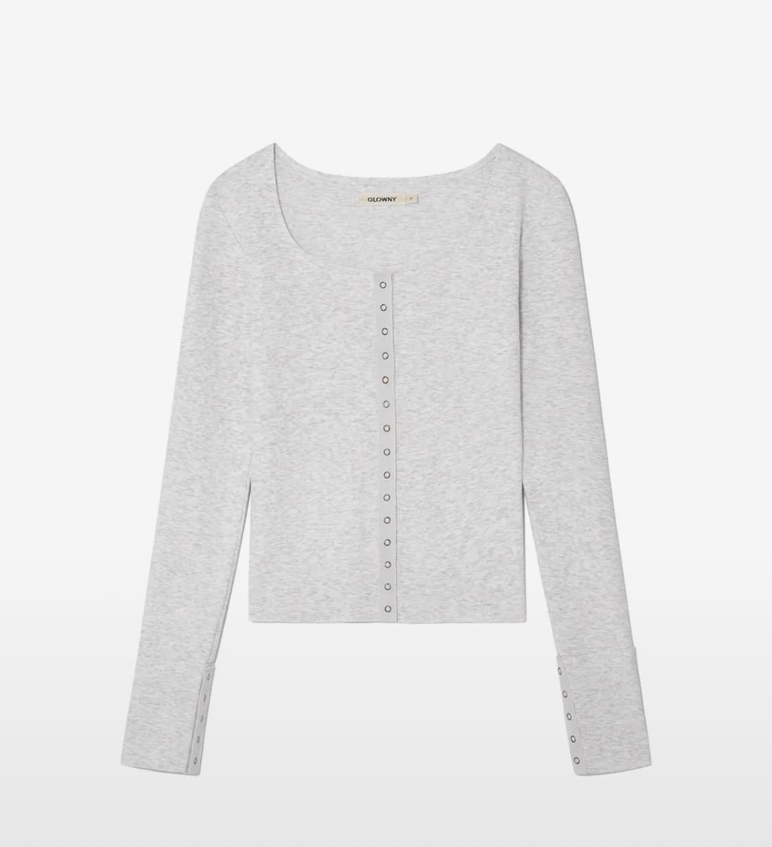 글로니 노스텔지아 멜란지그레이 NOSTALGIA LONG SLEEVE 상품이미지1