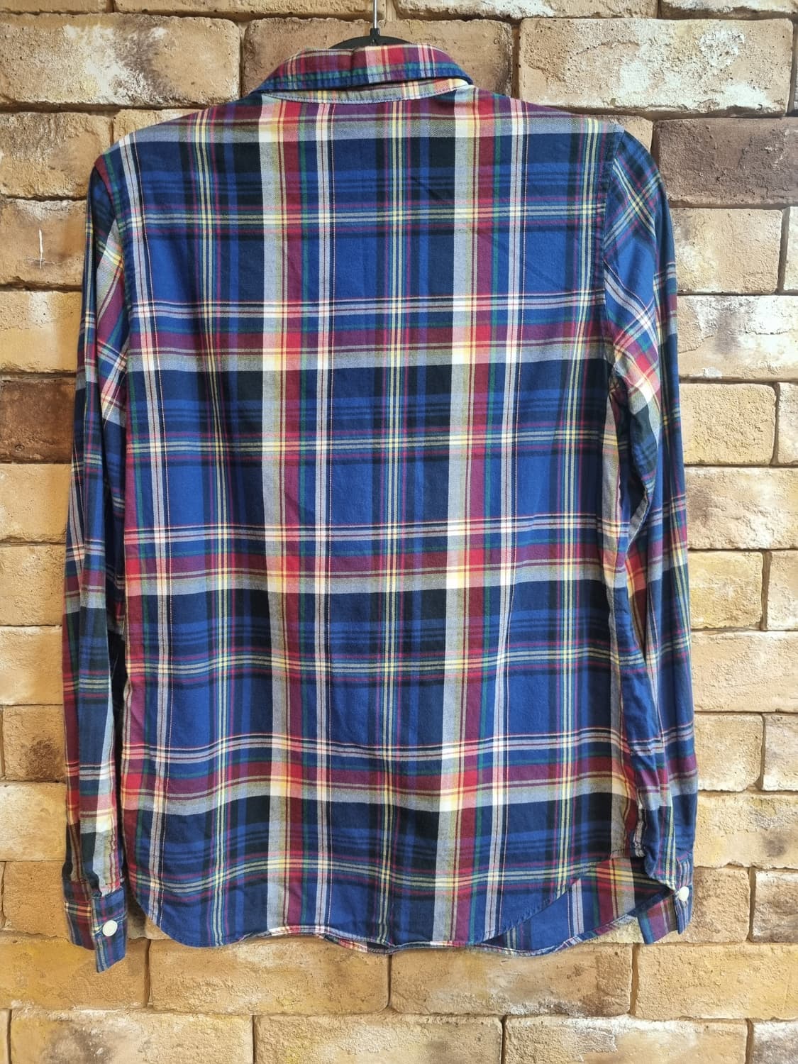 랄프로렌 체크 프릴 셔츠 상품이미지2