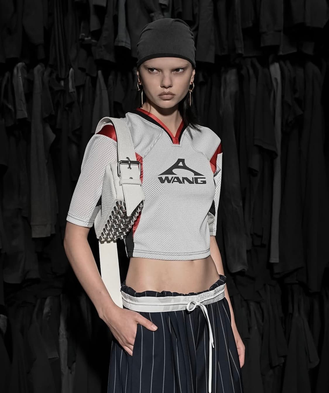 [XS]알렉산더왕 Shrunken Combo 저지 탑 상품이미지1