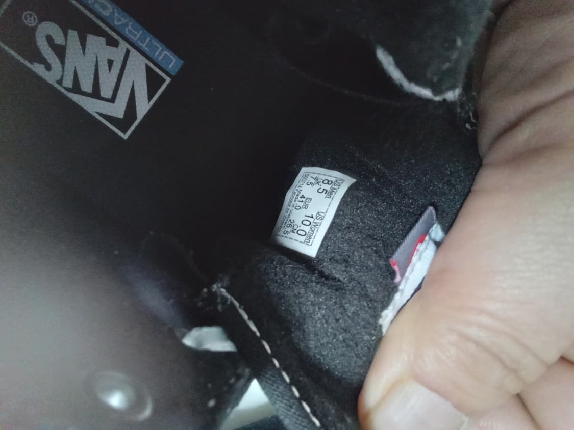 반스 스케이트 보드 체크보드 하이컷 상품이미지6