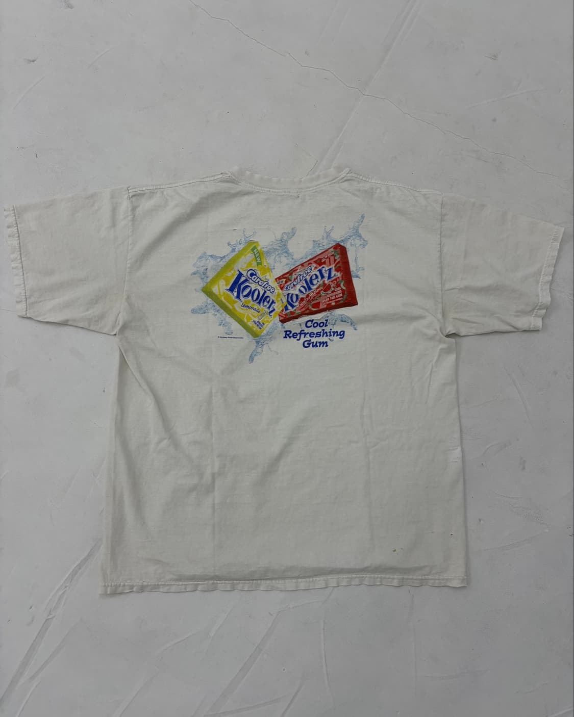 90s Distressed Koolerz Gum Tee (white) 상품이미지1
