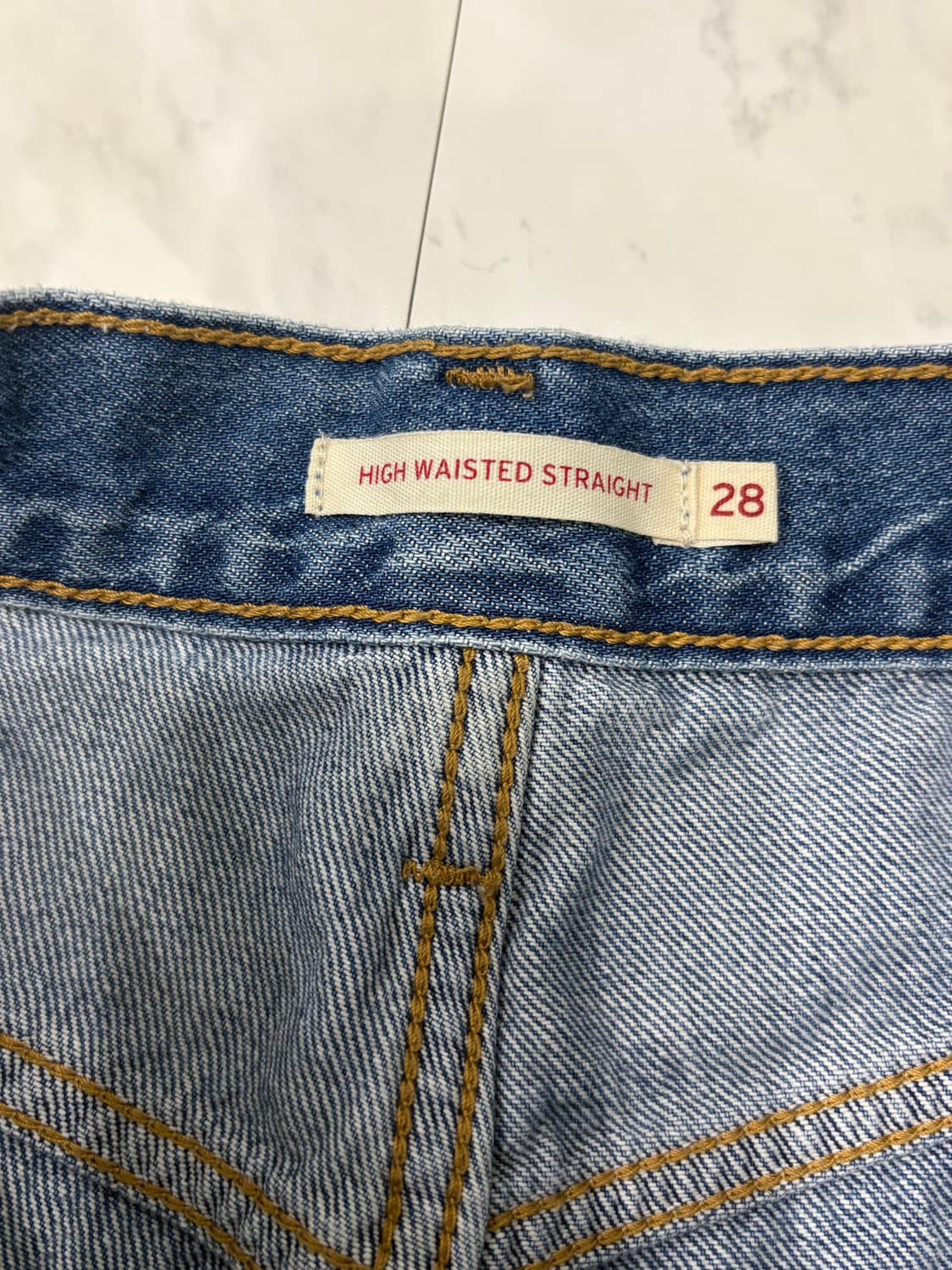 levis high-waist wide jeans 상품이미지3