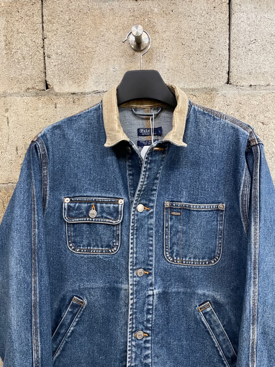폴로 랄프로렌 덩가리 데님 워크 자켓  상품이미지2