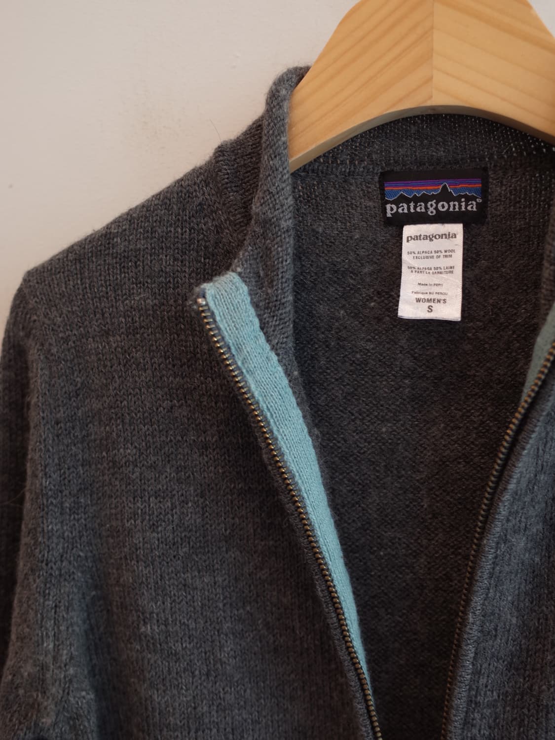 Patagonia 파타고니아 알파카 집업 니트 상품이미지6