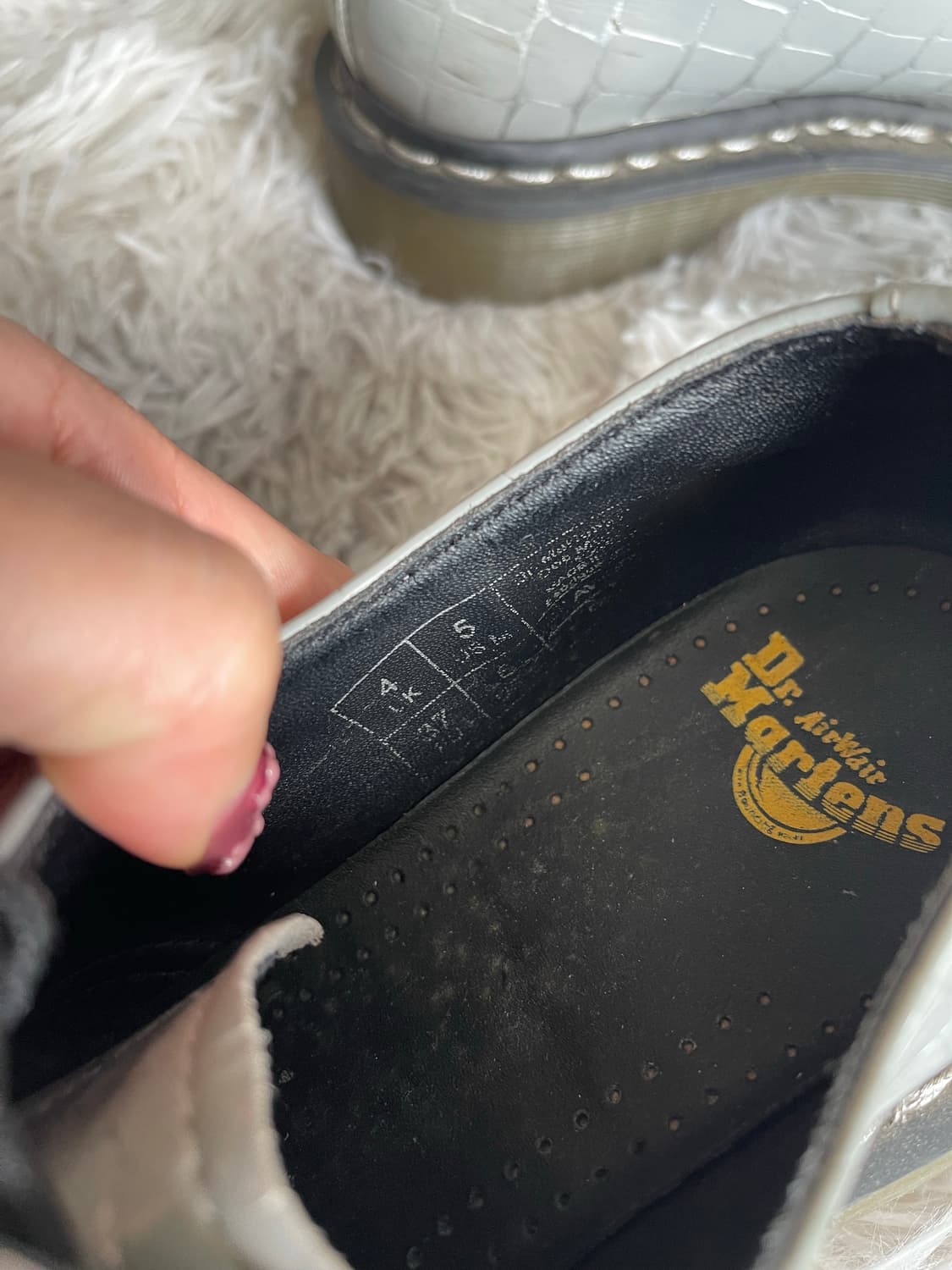 닥터마틴 크로커다일 그레이 로퍼 37 230 235 상품이미지3