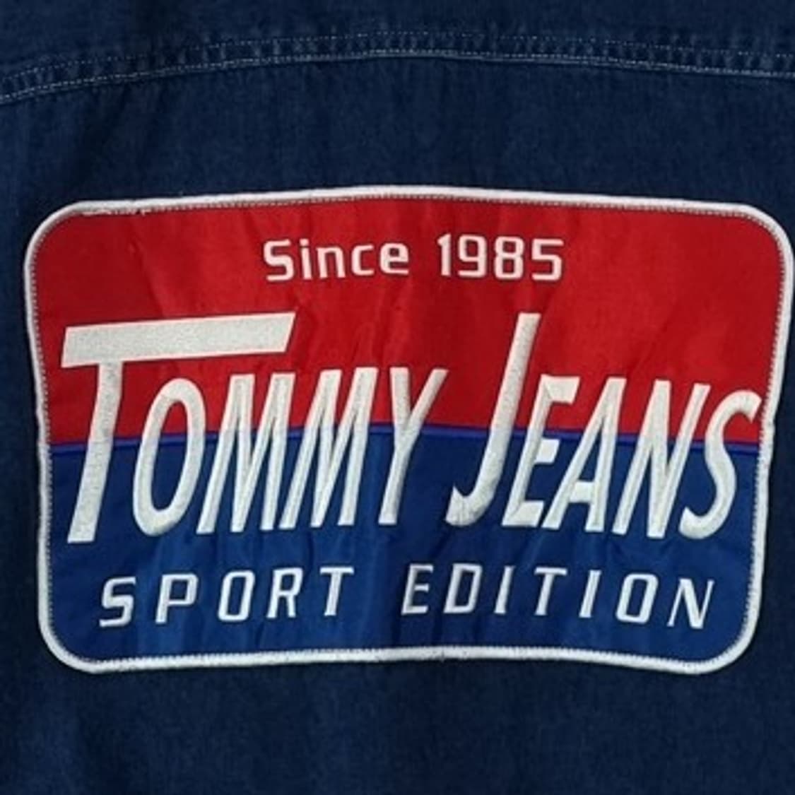 [타미힐피거] 오버사이즈 크롭 데님 자켓 M17737 상품이미지6