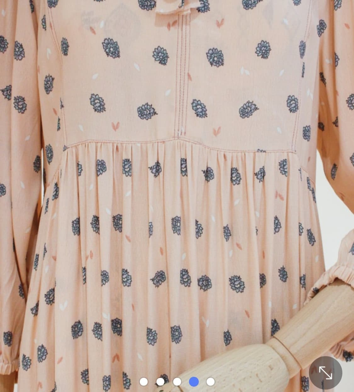 (스킨 베이지 색상)써스데이아일랜드 롱원피스 S사이즈 상품이미지4