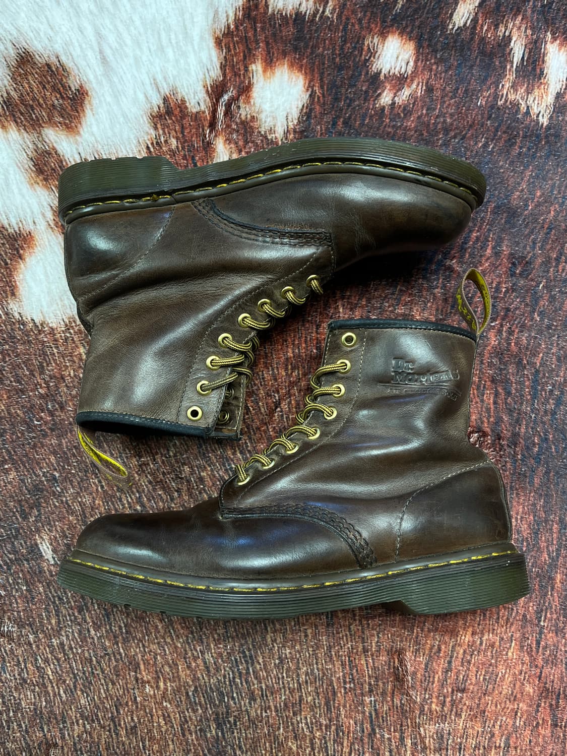 [260] 닥터마틴 빈티지 1460 8홀 워커 브라운 상품이미지2