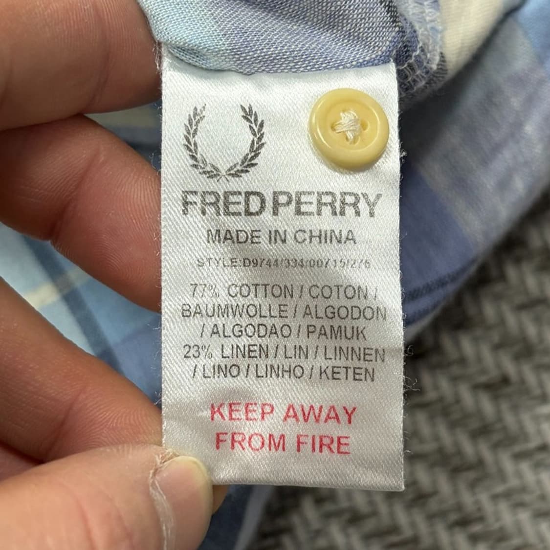 프레디페리 체크 셔츠 원피스 v2586 상품이미지7