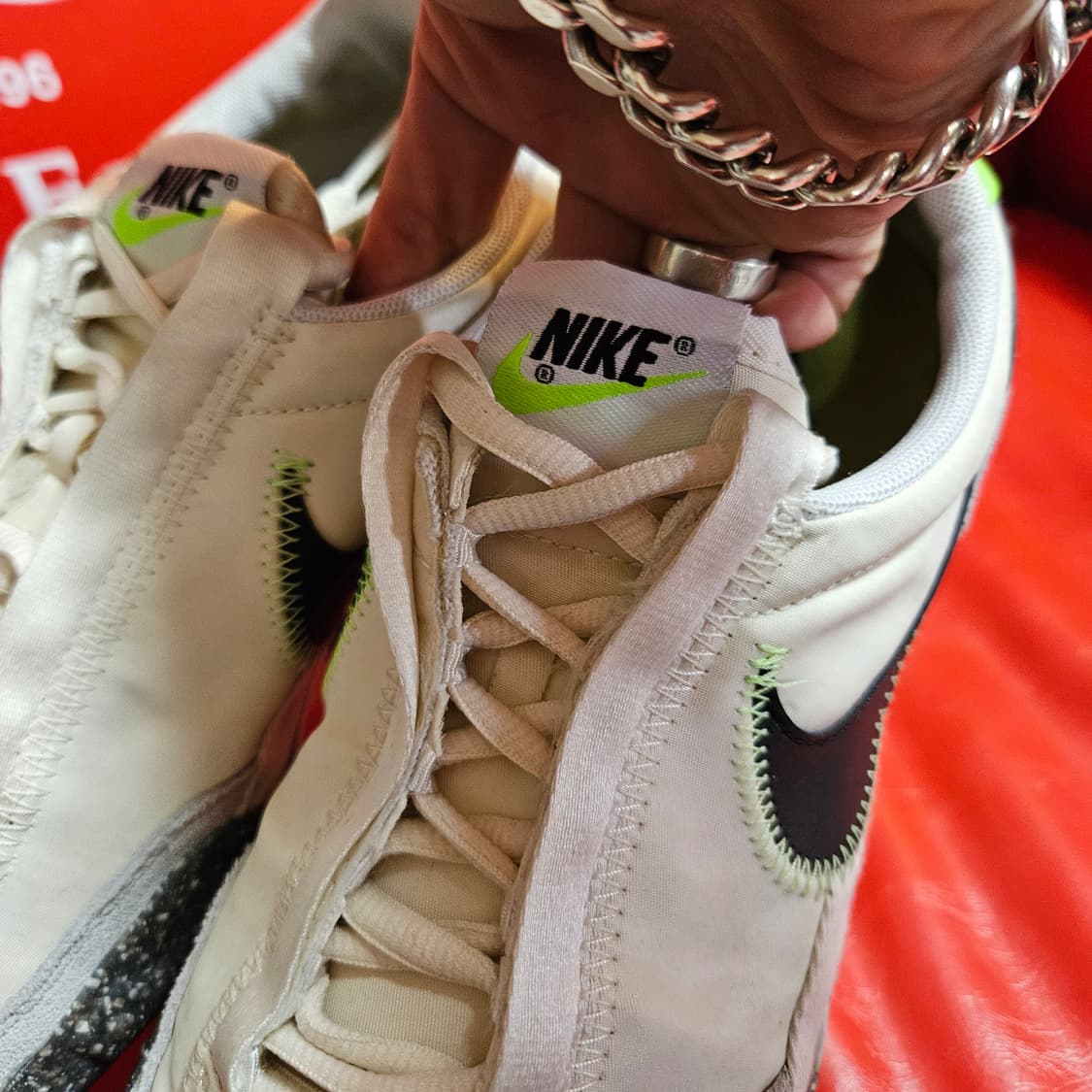 나이키(Nike) 와플레이서 크레이터 페일 스니커즈 265size 상품이미지5