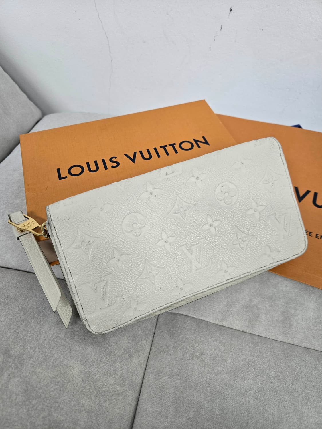 [보증서 정품]루이비통 앙프레뜨 지피월릿 장지갑 상품이미지6