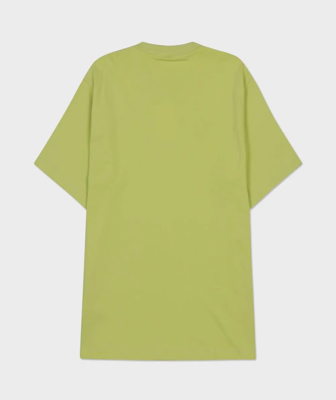 Helmut Lang 미니멀 로고 티 L 라임 컬러 상품이미지4