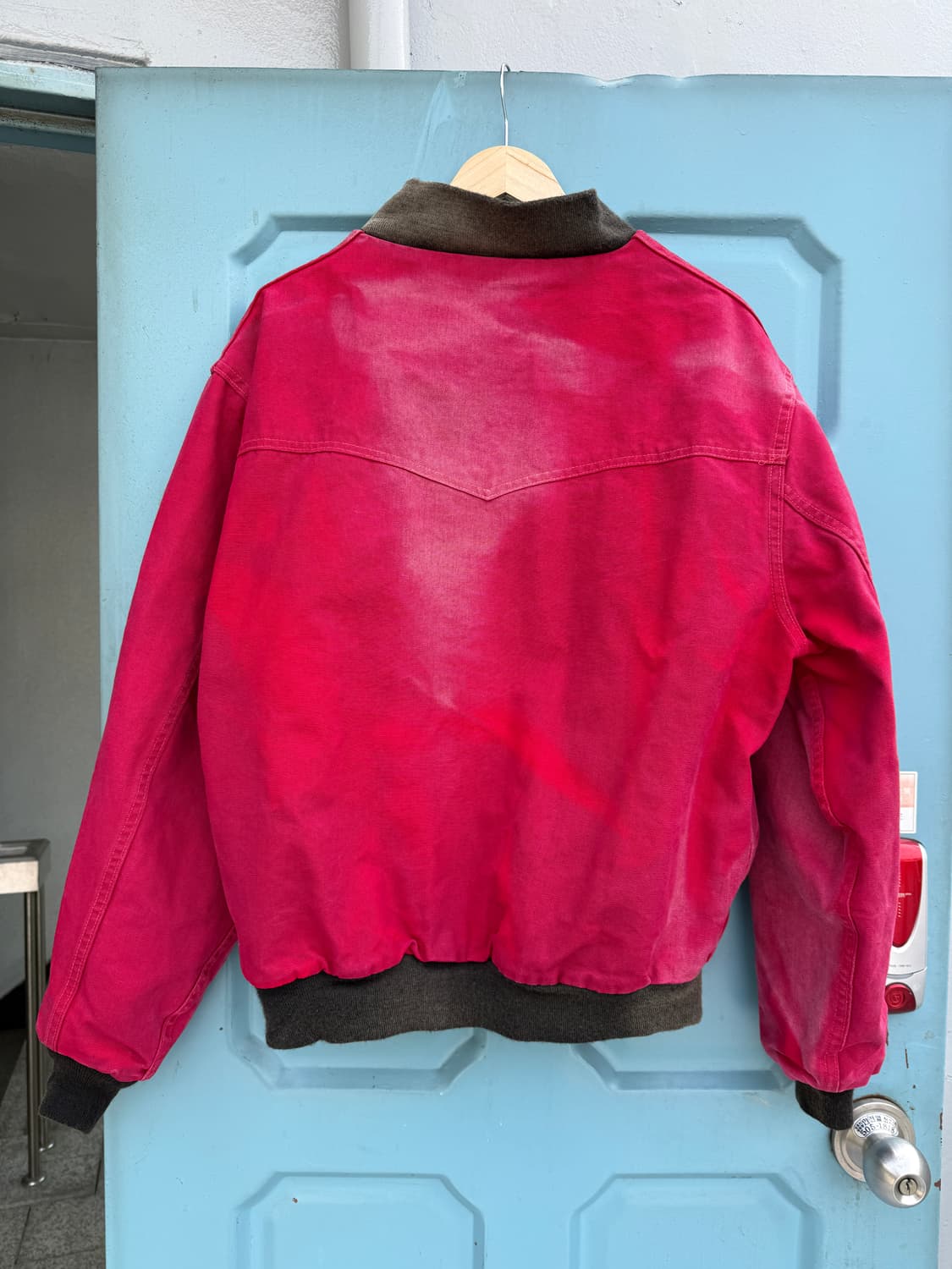 (2XL) 빈티지 칼하트 산타페 썬페이딩 워크자켓 상품이미지4