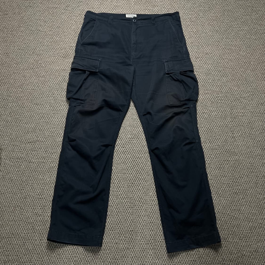 아비렉스 카고 코튼 팬츠 블랙 2XL 상품이미지1