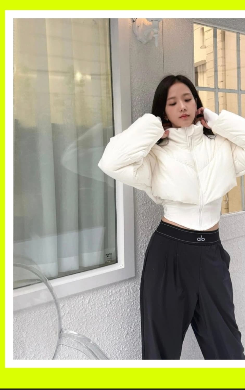 알로(alo) 시그니처 와이드 팬츠 상품이미지4