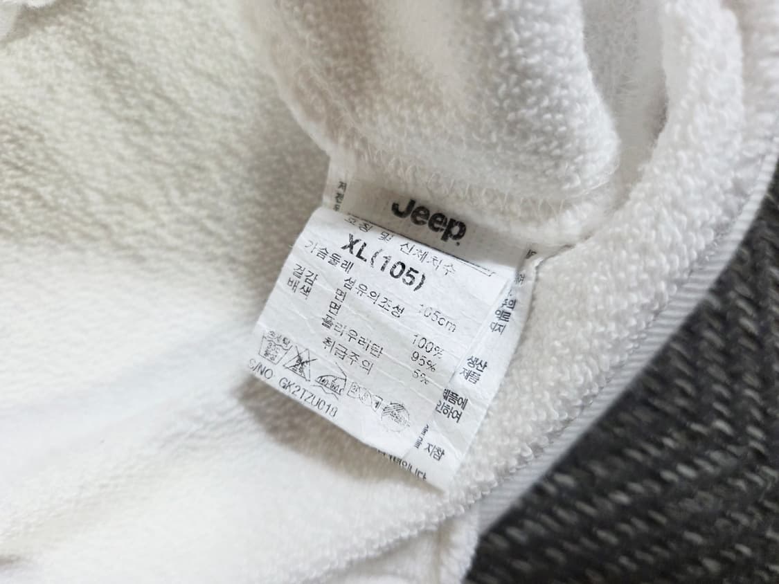 지프 JEEP 성조기 화이트 후드집업 상품이미지5