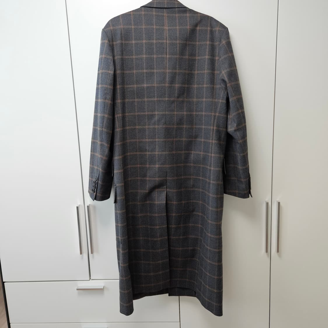 앤더슨벨 조셉 그레이 체크코트 M 상품이미지4