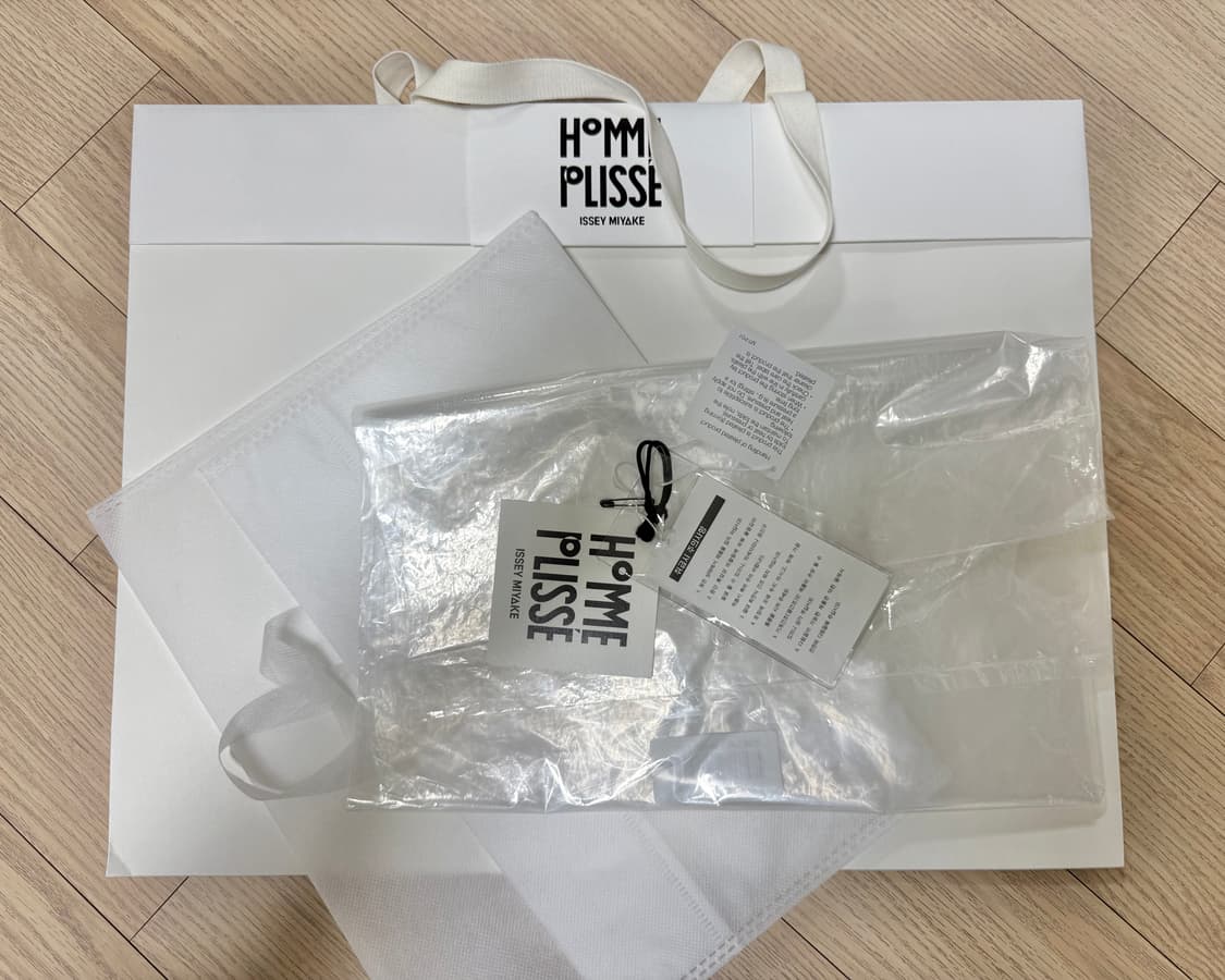 옴므플리세 24년7월 하카마 블랙 2사이즈 상품이미지9