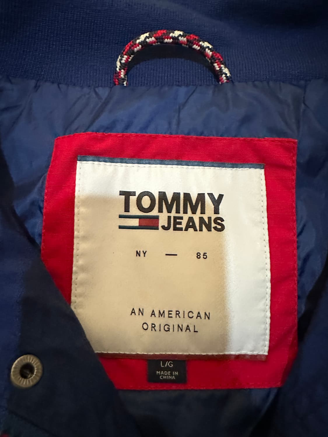 타미힐피거 타미진스 레트로 컬러블록 풀오버자켓 L/G (100-105) 상품이미지2