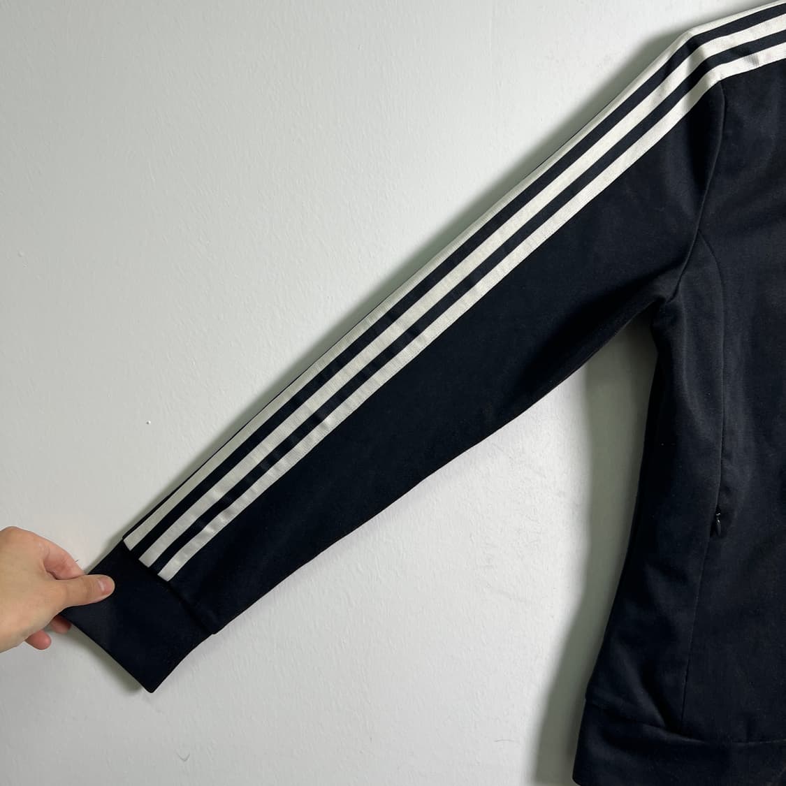 아디다스 블랙 유로파 트랙탑 립 져지 90 상품이미지6