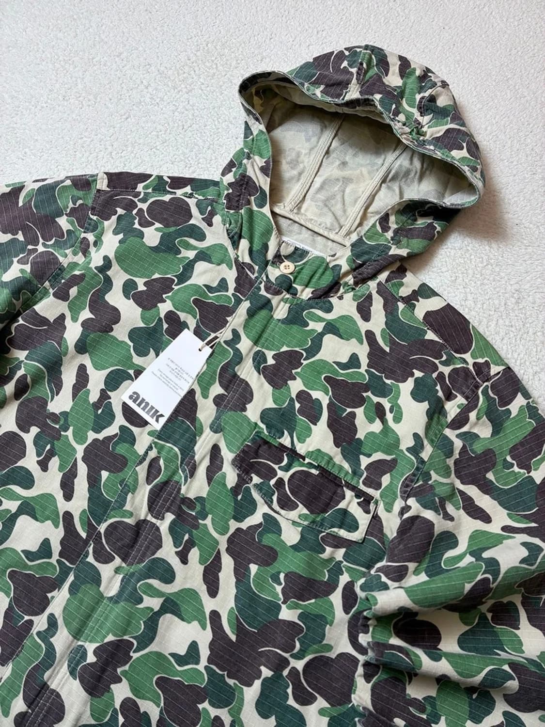 Never Seen Thing 00's 립스탑 후디 자켓 PN7507 상품이미지2