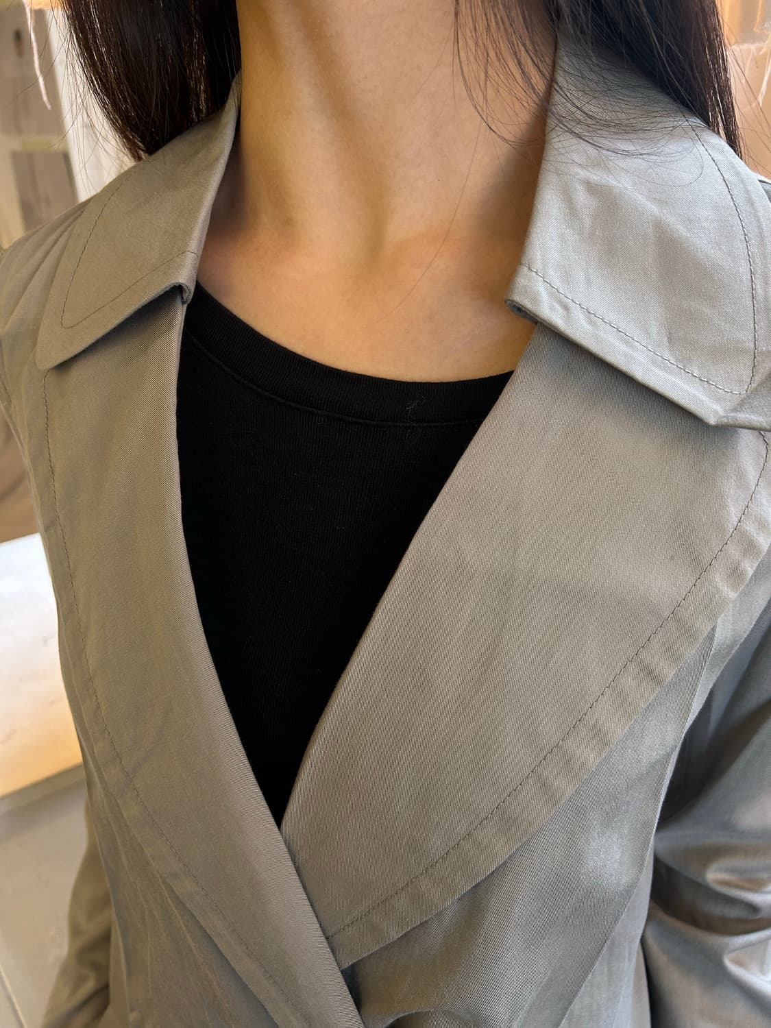 ARMANI EXCHANGE gray coat 상품이미지2