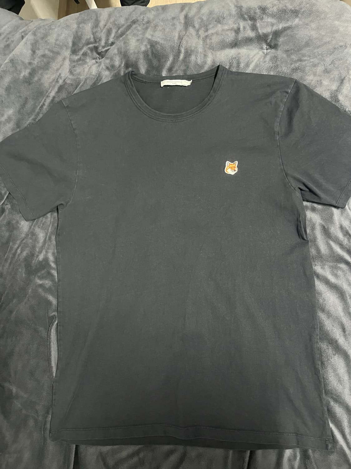 Maison kitsume 반팔 블랙 XXL 사이즈 상품이미지1