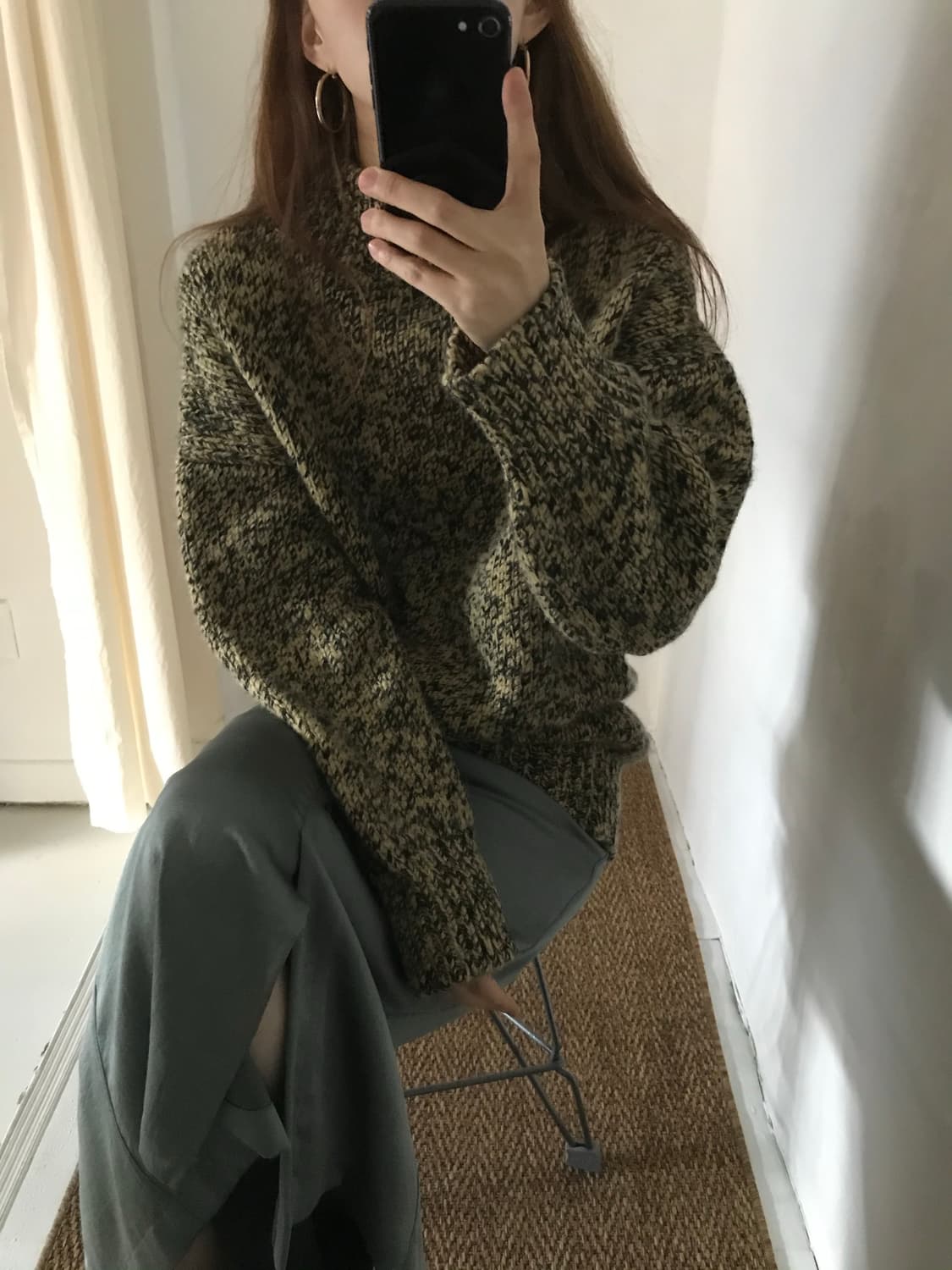 silky long skirt 상품이미지5