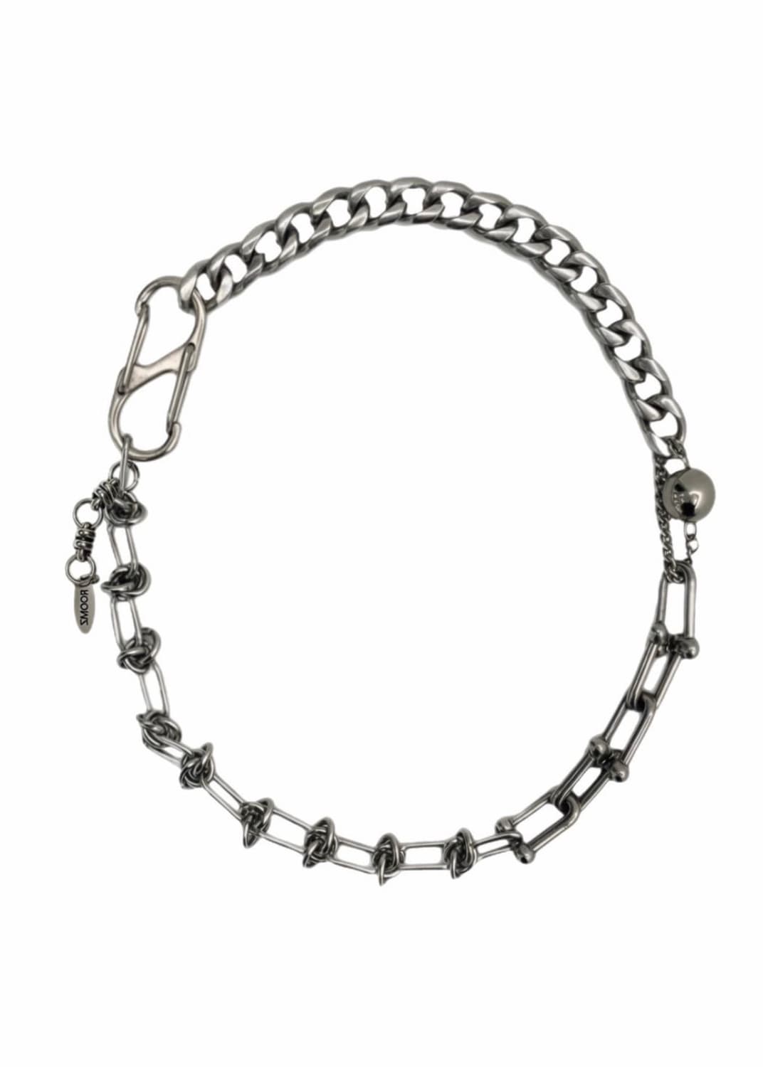 BALL PIERCING CHAIN NECKLACE 상품이미지2
