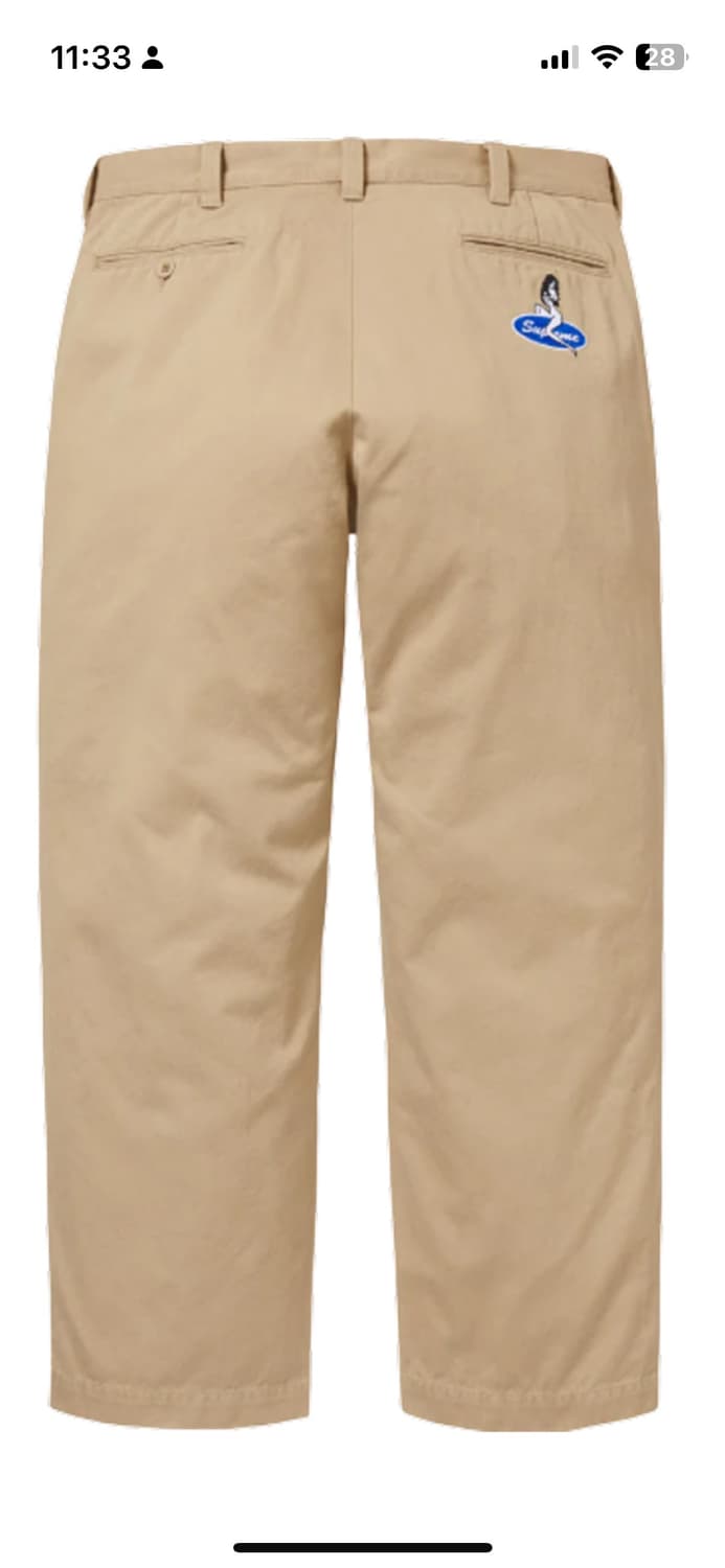 32)슈프림 핀업걸 치노팬츠 상품이미지1