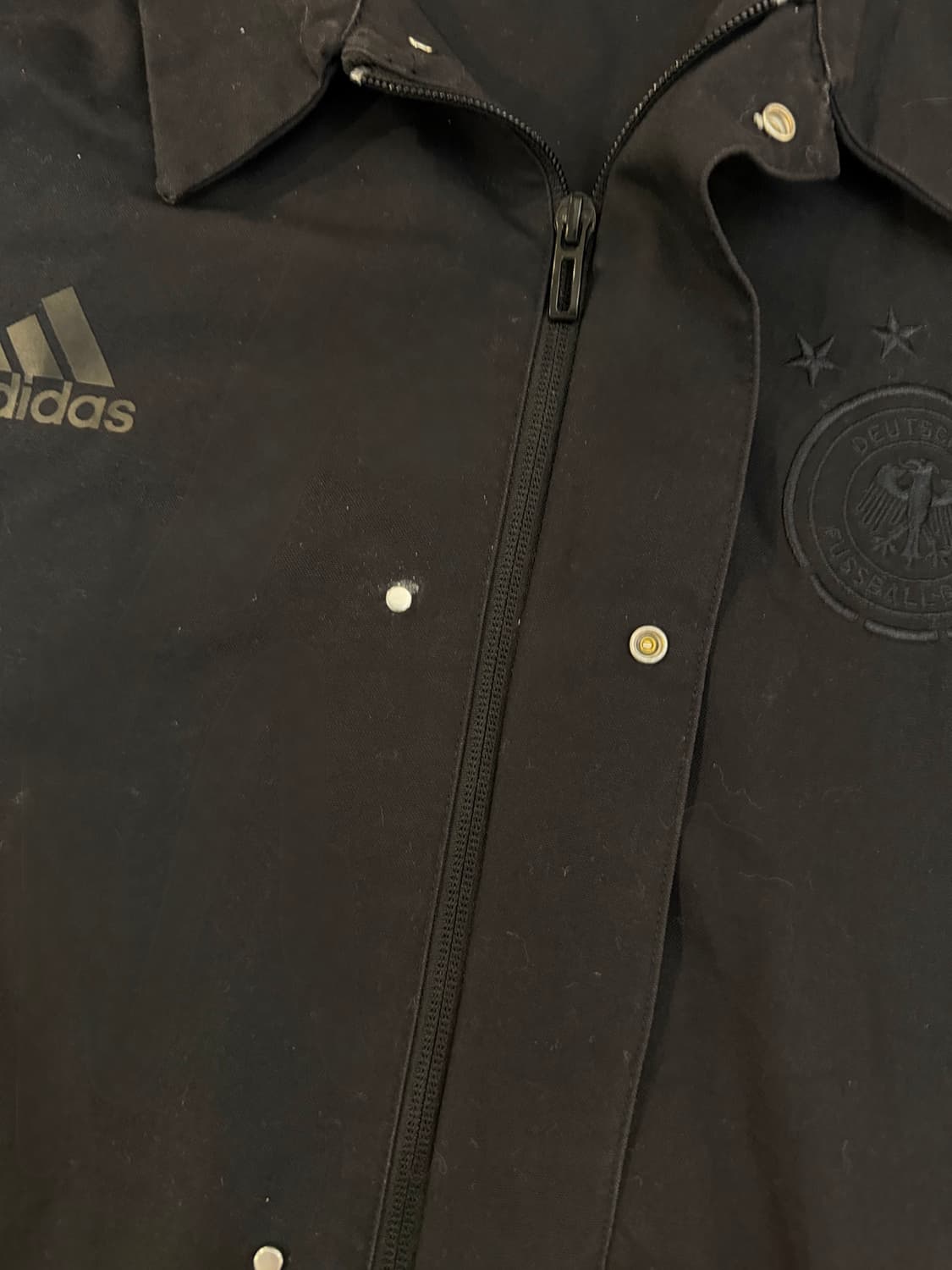 아디다스 독일 국대 바람막이 코치자켓 블랙 상품이미지3