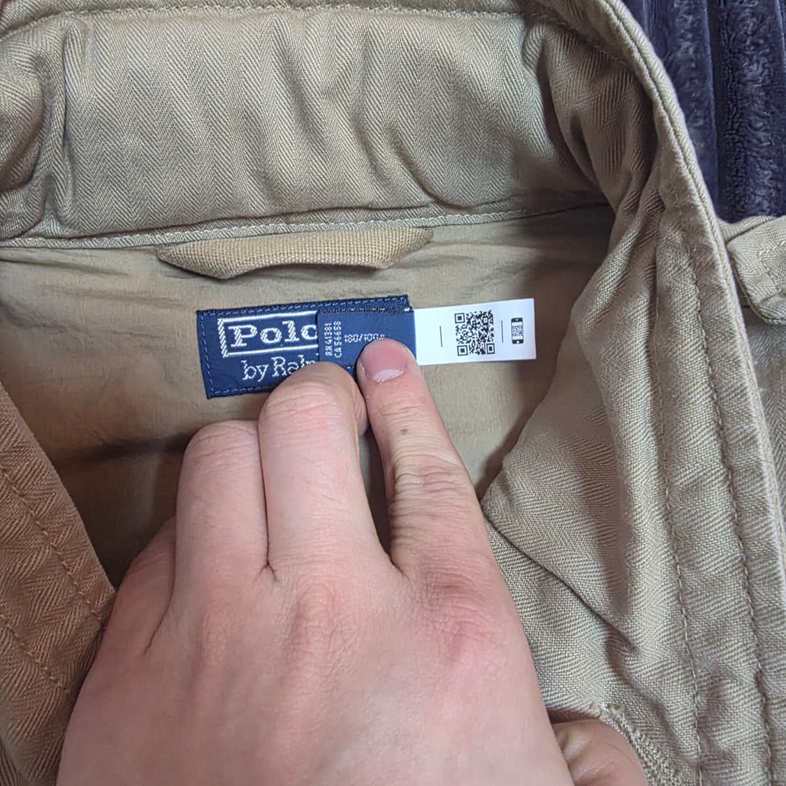 폴로 소령야상 데저트베이지 L 상품이미지4