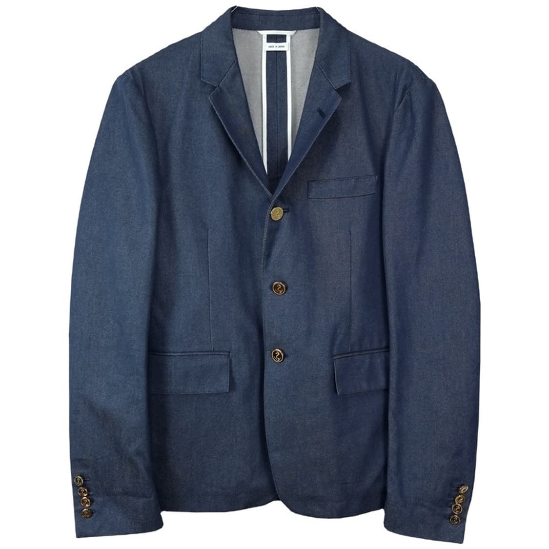 [톰브라운] 슬림핏 데님 블레이저 자켓 P01621 상품이미지2