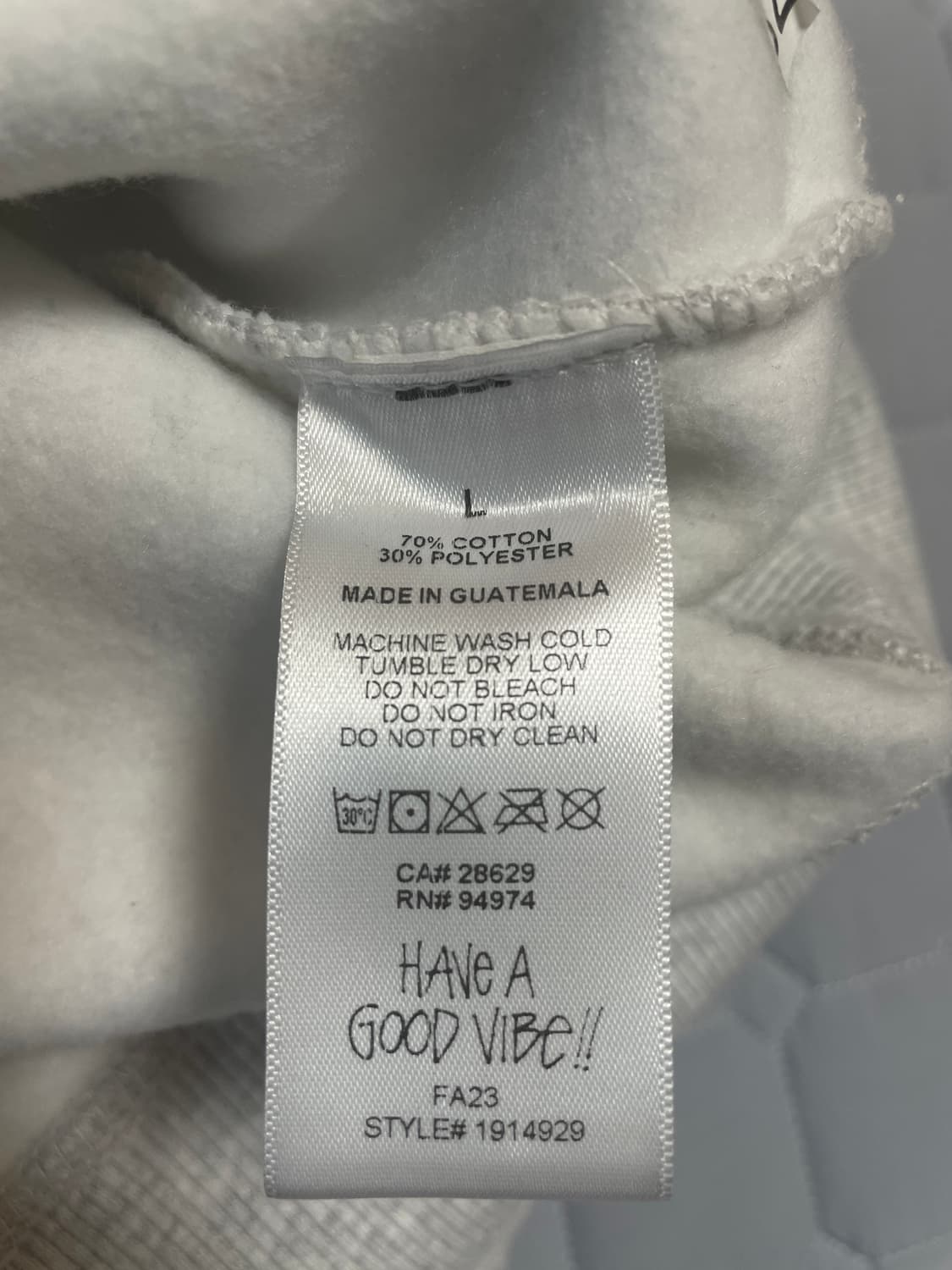 스투시 클래식 닷 크루넥 애쉬 헤더 상품이미지4