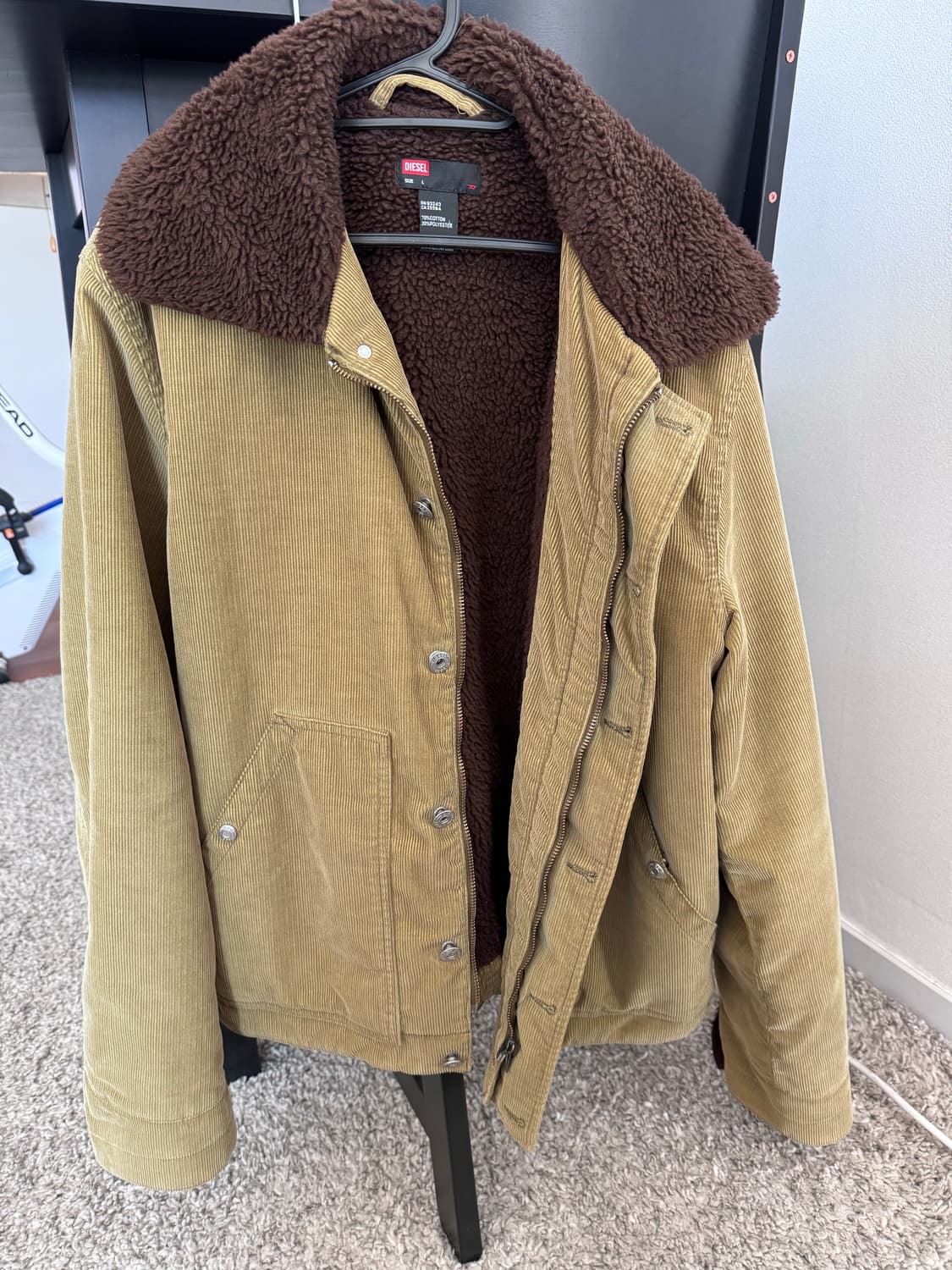 디젤 코듀로이 덱자켓 상품이미지1