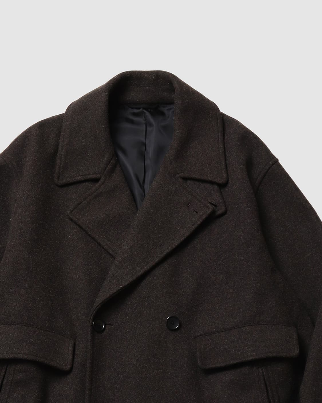 BEAMS "LOOSE PEA COAT" 상품이미지2