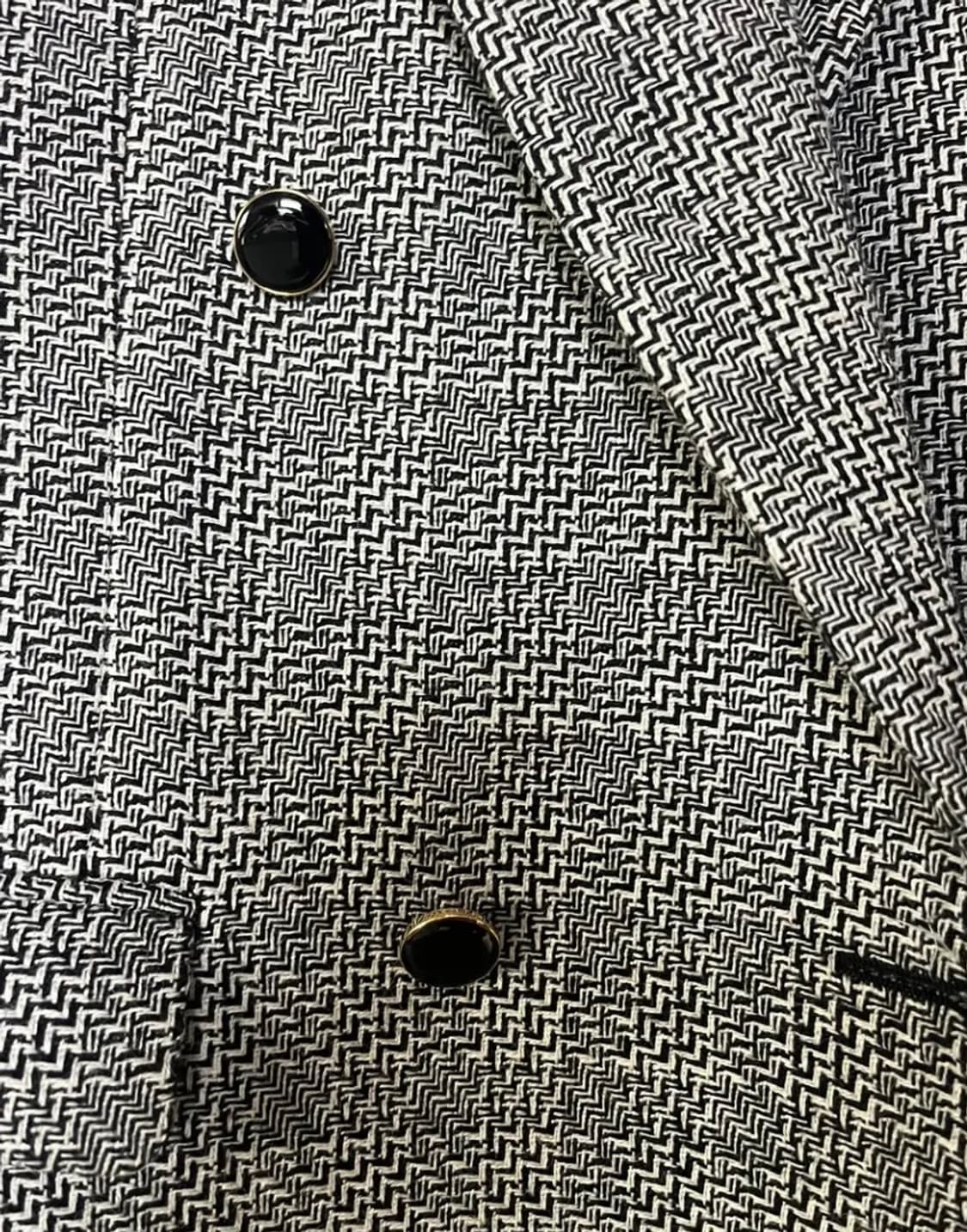 [박보검님 착용] 생로랑 디컨스트럭티드 체크 자켓 상품이미지7