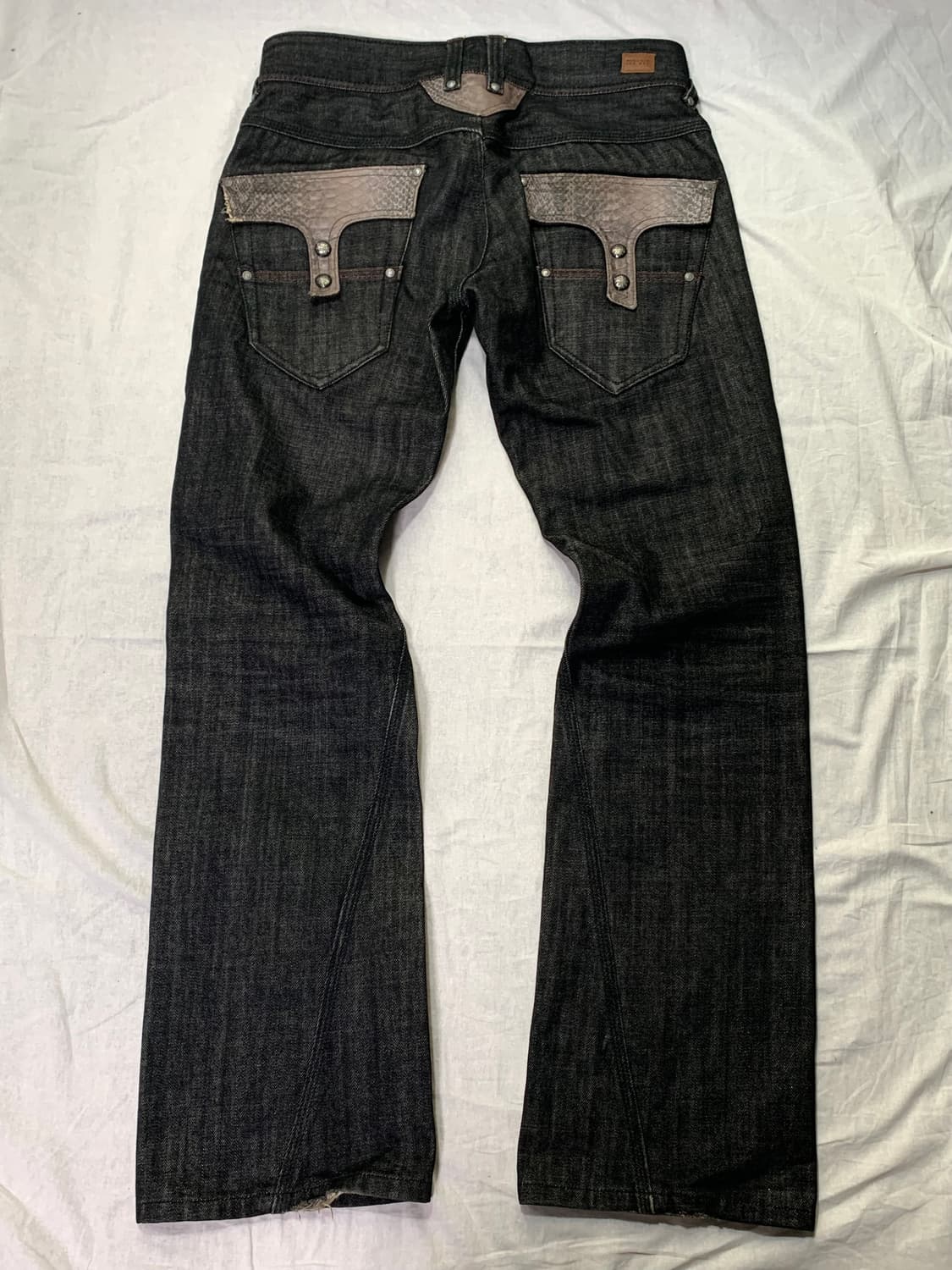 Nicole Club for Men python leather denim 상품이미지4