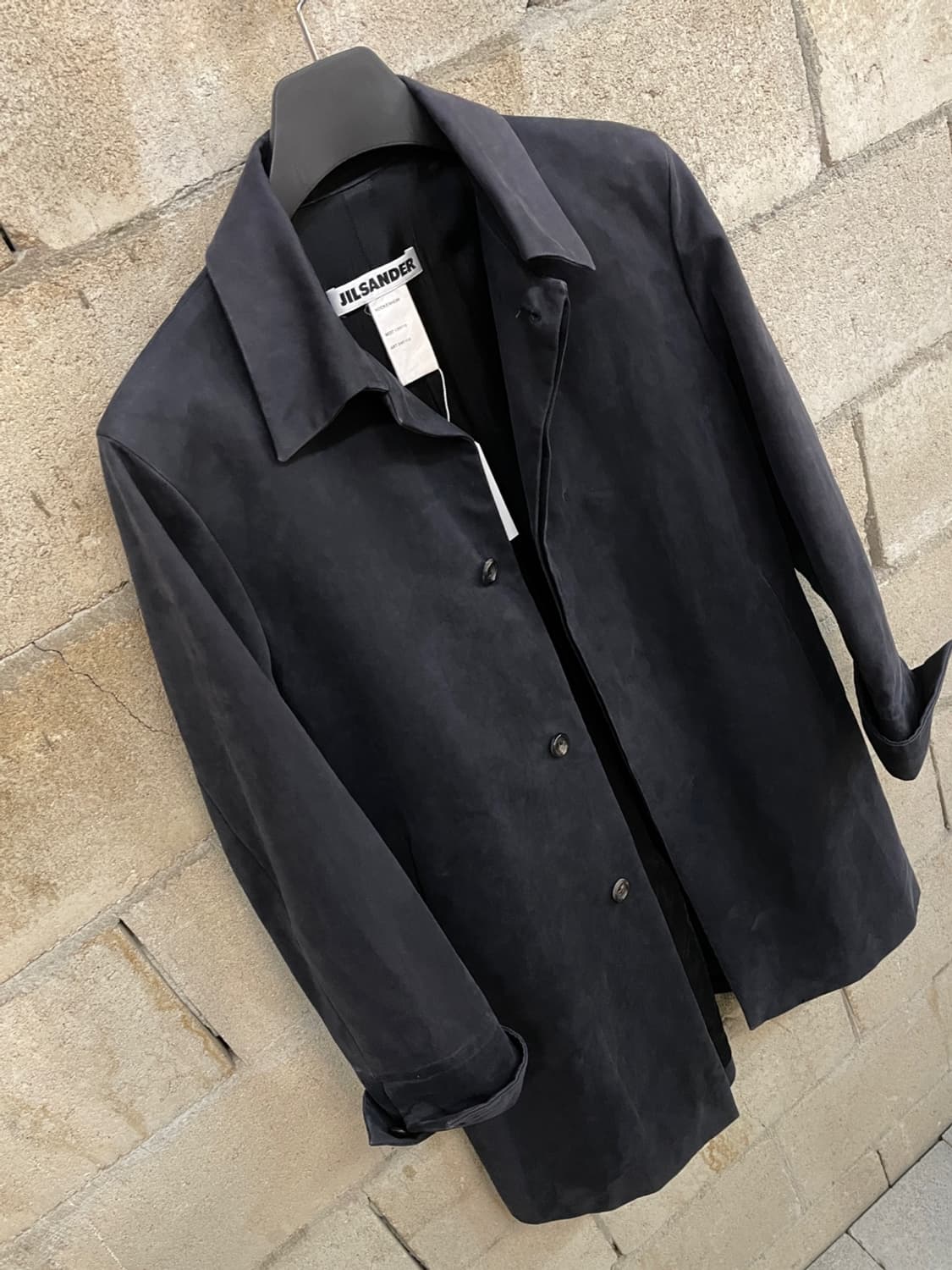 질샌더 히든 버튼 코트 상품이미지4