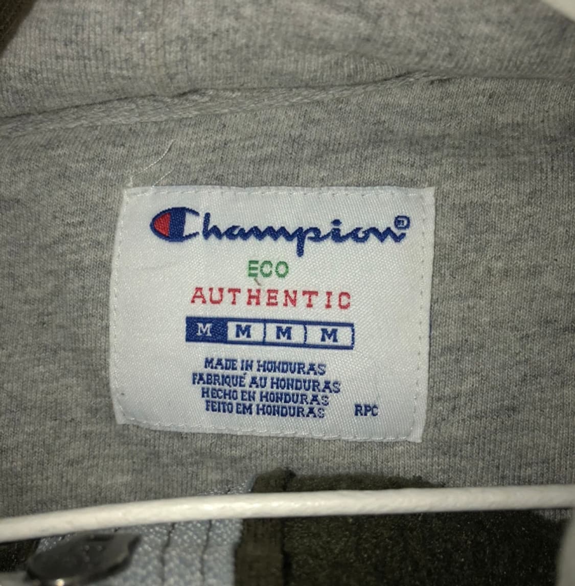 챔피온 후드집업 올리브색 상품이미지2