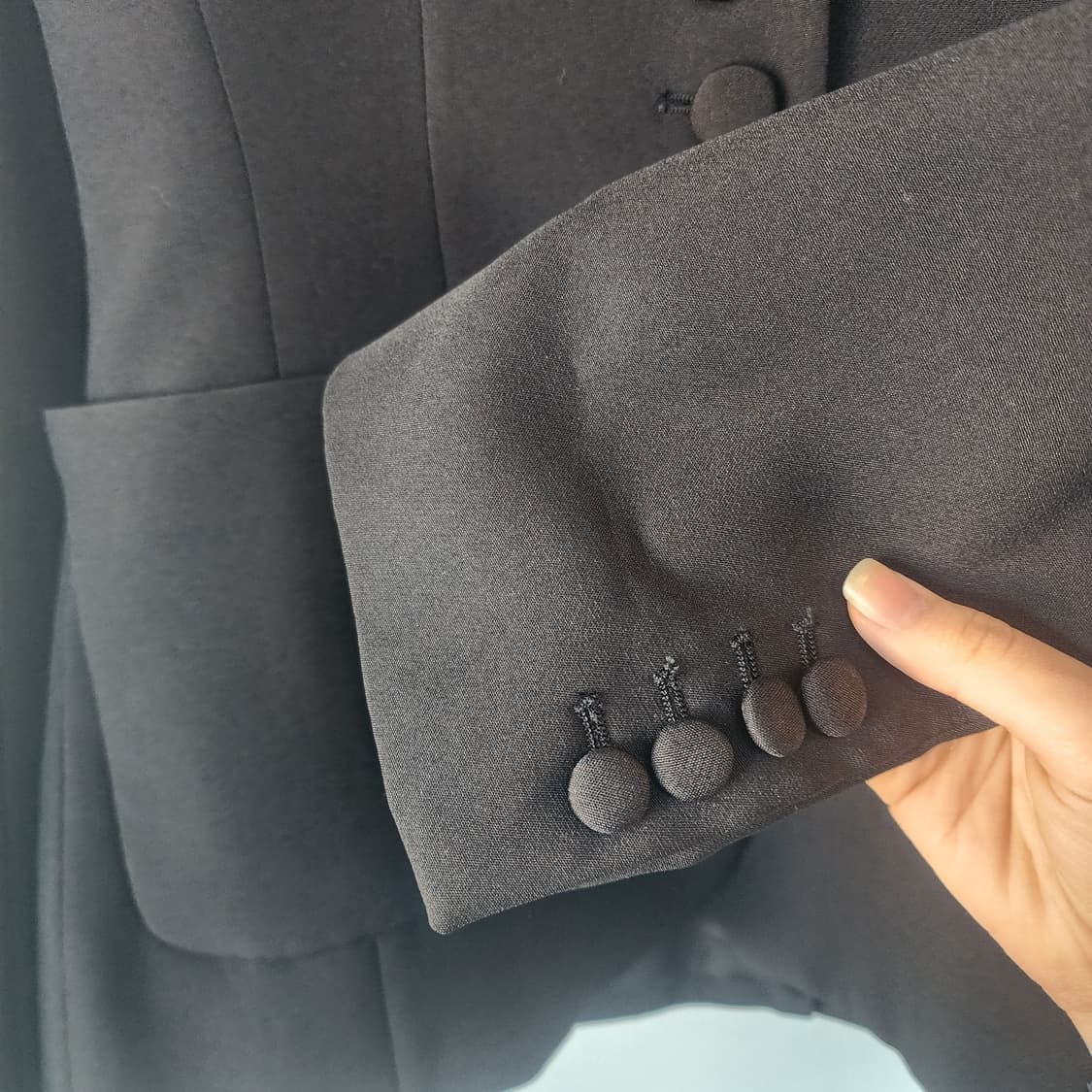 제너럴아이디어 블랙 여성 자켓 상품이미지4